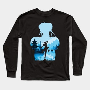 Chun Li *Negative Illusion* Long Sleeve T-Shirt